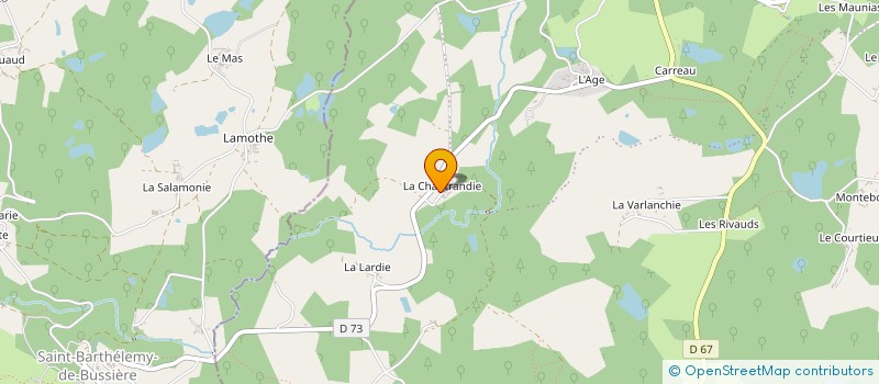 localisation de l'entreprise MADAME SANDRINE LAFON à MARVAL