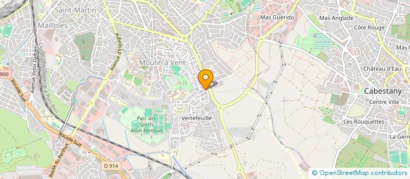 localisation de l'entreprise MADAME SANDRINE LAFOSSE  PERPIGNAN