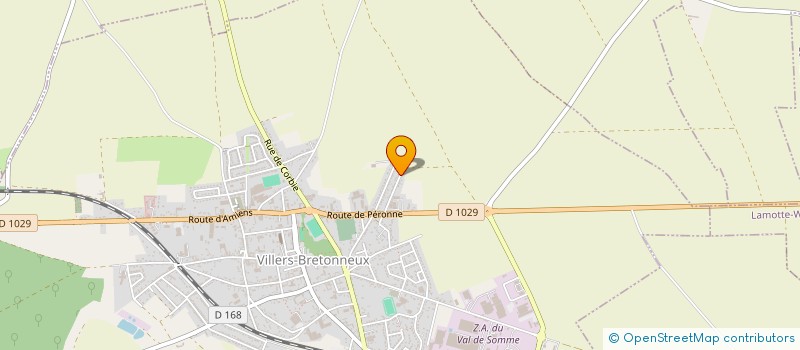 localisation de l'entreprise MADAME SANDRINE LAFRA à VILLERS-BRETONNEUX