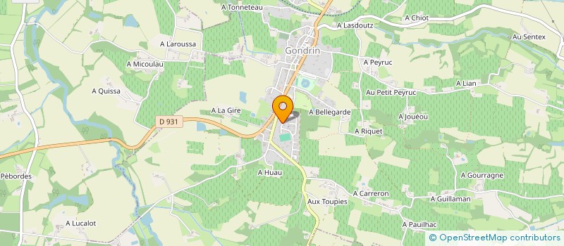localisation de l'entreprise MADAME SANDRINE LAHAYE à EAUZE