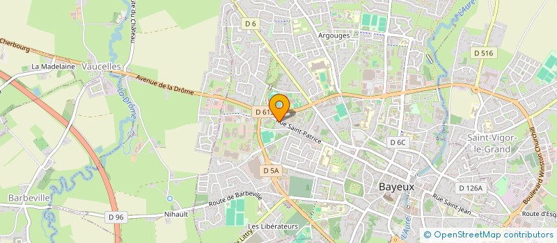 localisation de l'entreprise MADAME SANDRINE LAINE à CAEN