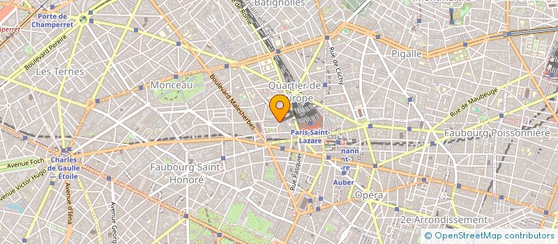 localisation de l'entreprise MADAME SANDRINE LAMARCHE  PARIS