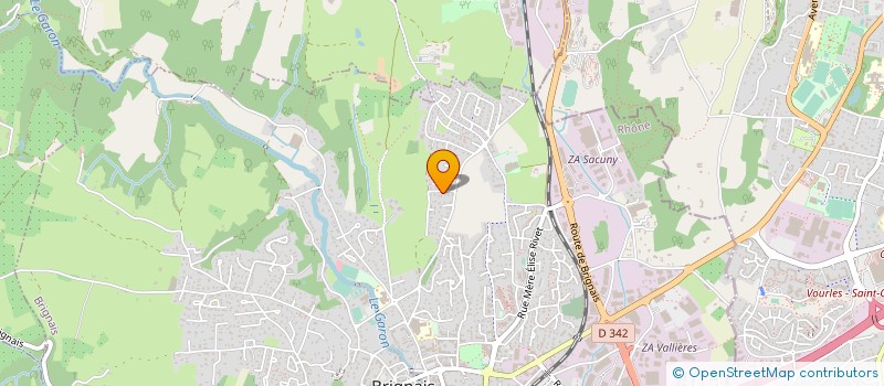 localisation de l'entreprise MADAME SANDRINE LAMBERT  BRIGNAIS