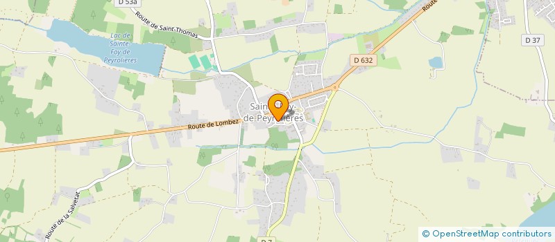localisation de l'entreprise MADAME SANDRINE LAMIC à SAINTE-FOY-DE-PEYROLIERES