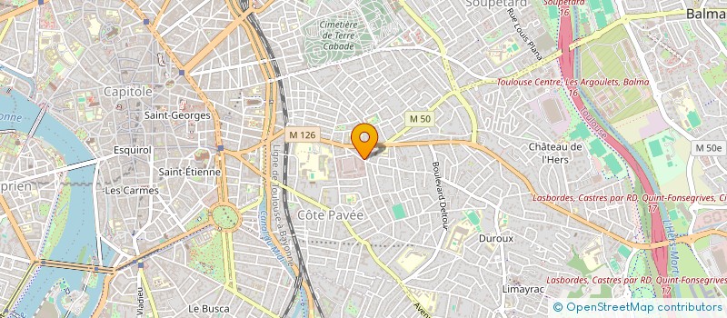 localisation de l'entreprise MADAME SANDRINE LAMPLA à TOULOUSE