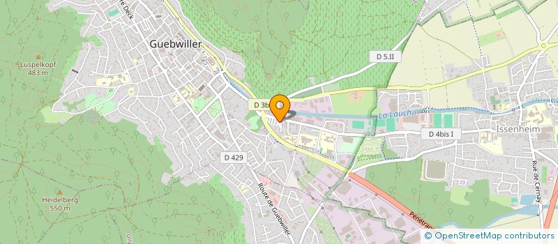 localisation de l'entreprise MADAME SANDRINE LANG  CERNAY