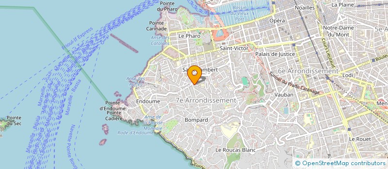 localisation de l'entreprise MADAME SANDRINE LANGEN à MARSEILLE