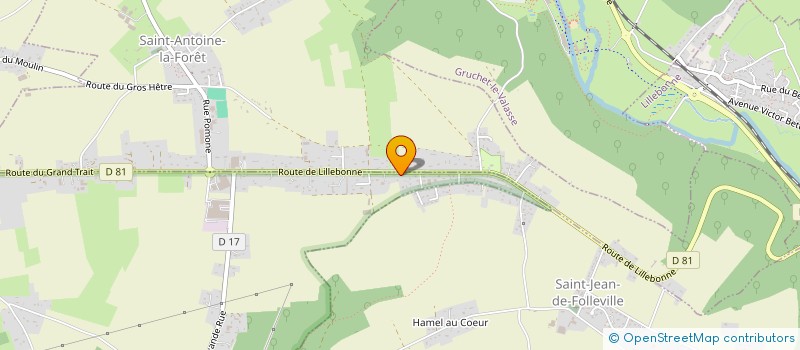 localisation de l'entreprise MADAME SANDRINE LANGEOIS  PORT-JEROME-SUR-SEINE