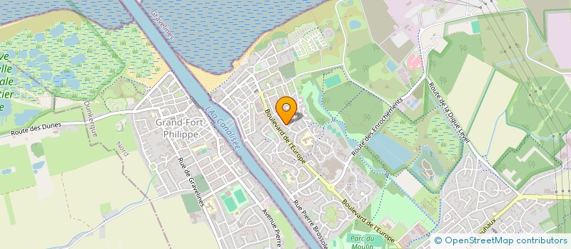 localisation de l'entreprise MADAME SANDRINE LANNOY  GRAVELINES