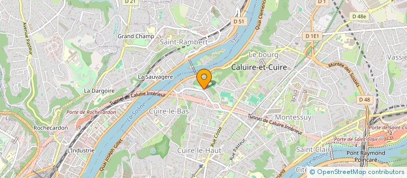 localisation de l'entreprise MADAME SANDRINE LAPIERRE à CALUIRE-ET-CUIRE