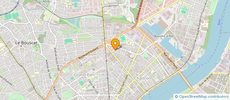 localisation de l'entreprise MADAME SANDRINE LARADI à BORDEAUX