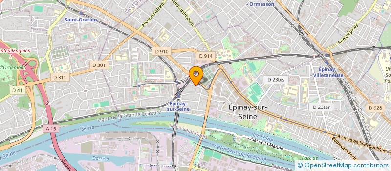 localisation de l'entreprise MADAME SANDRINE LARAIRIE à EPINAY-SUR-SEINE