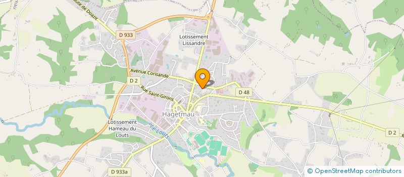 localisation de l'entreprise MADAME SANDRINE LARUELLE à HAGETMAU