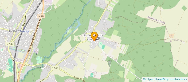 localisation de l'entreprise MADAME SANDRINE LATOUR  AUVERS-SAINT-GEORGES