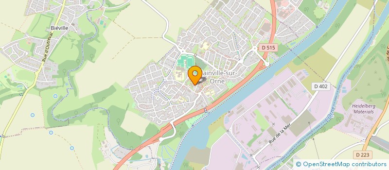 localisation de l'entreprise MADAME SANDRINE LAUNAY  BLAINVILLE-SUR-ORNE