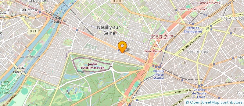 localisation de l'entreprise MADAME SANDRINE LAUNOIS-ROLLINAT à NEUILLY-SUR-SEINE