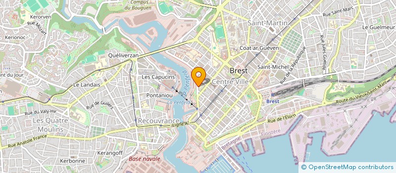 localisation de l'entreprise MADAME SANDRINE LAURAND à BREST