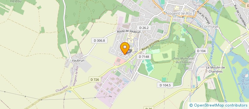 localisation de l'entreprise MADAME SANDRINE LAVIEILLE à NOGENT-LE-ROI