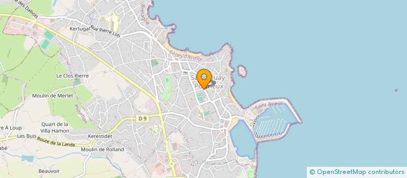 localisation de l'entreprise MADAME SANDRINE LE BALC'H  PLOUBAZLANEC