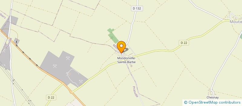 localisation de l'entreprise MADAME SANDRINE LE BRIS à MOUTIERS