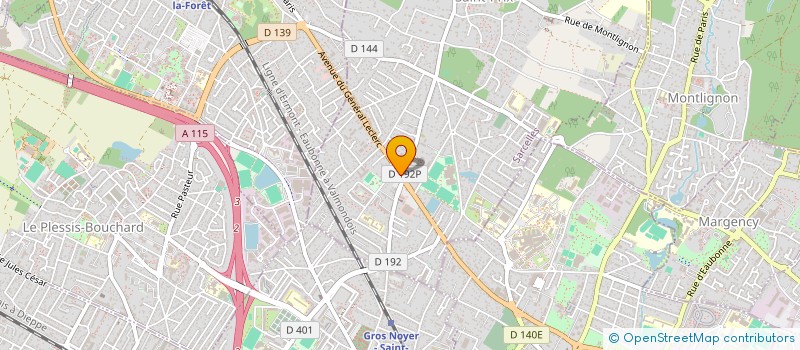 localisation de l'entreprise MADAME SANDRINE LE CORRE à SAINT-PRIX
