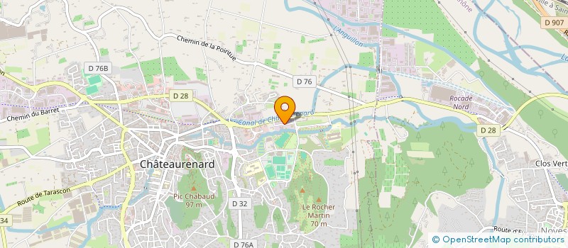 localisation de l'entreprise MADAME SANDRINE LE DUFF  CHATEAURENARD