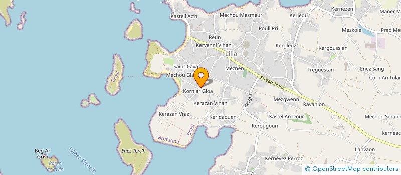 localisation de l'entreprise MADAME SANDRINE LE GOFF à PLOUGUERNEAU