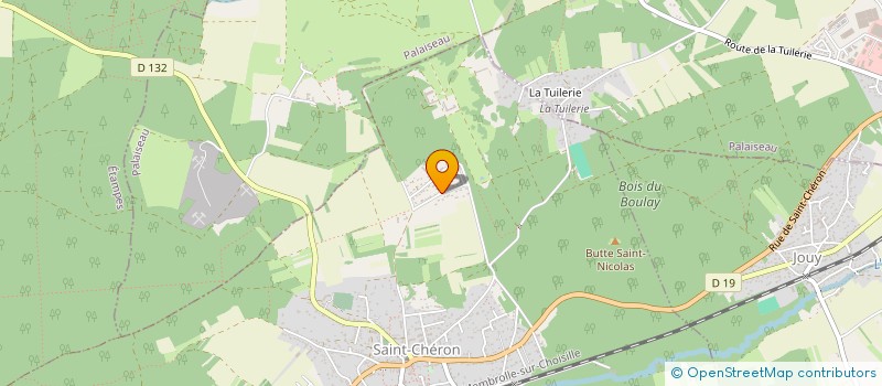 localisation de l'entreprise MADAME SANDRINE LE GUERNEVE  SAINT-CHERON