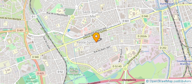 localisation de l'entreprise MADAME SANDRINE LE PALLAC à DUNKERQUE