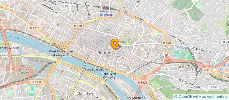 localisation de l'entreprise MADAME SANDRINE LE PAPE  ROUEN