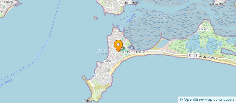 localisation de l'entreprise MADAME SANDRINE LE PINIEC  GAVRES