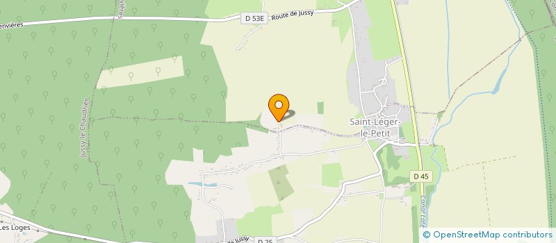 localisation de l'entreprise MADAME SANDRINE LE PRIEUR  ARGENVIERES