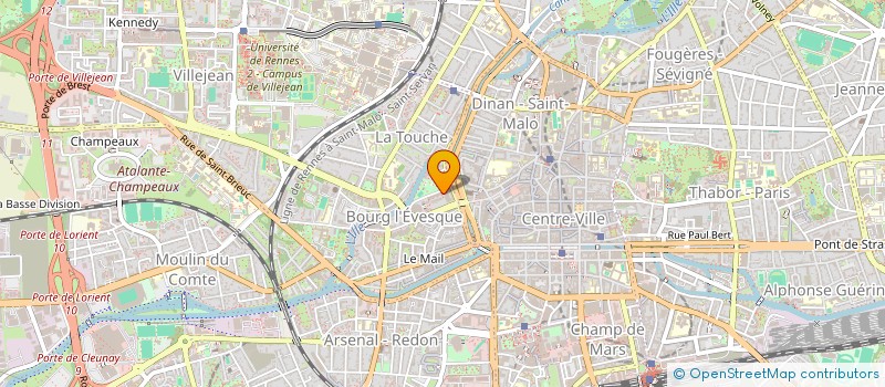 localisation de l'entreprise MADAME SANDRINE LE SOURN  RENNES