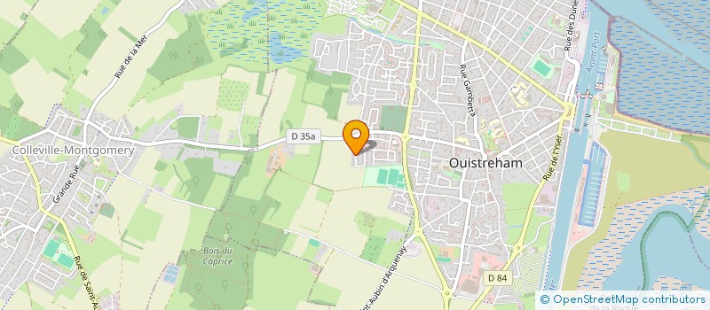 localisation de l'entreprise MADAME SANDRINE LEBAS à OUISTREHAM