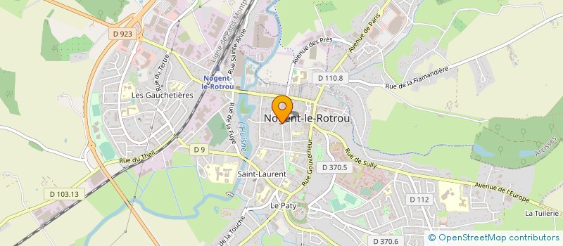 localisation de l'entreprise MADAME SANDRINE LEBATTEUX à NOGENT-LE-ROTROU