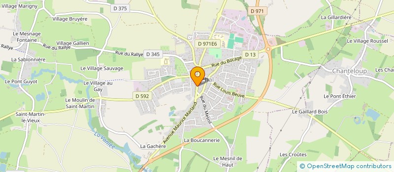 localisation de l'entreprise MADAME SANDRINE LEBEHOT  MONTPINCHON