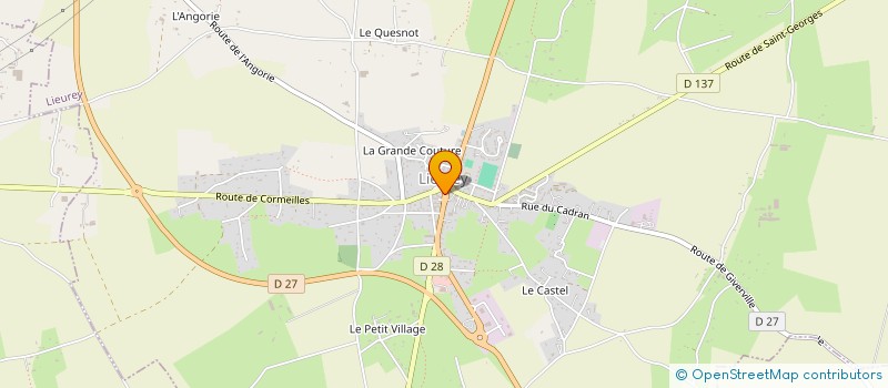 localisation de l'entreprise MADAME SANDRINE LECERF à LIEUREY