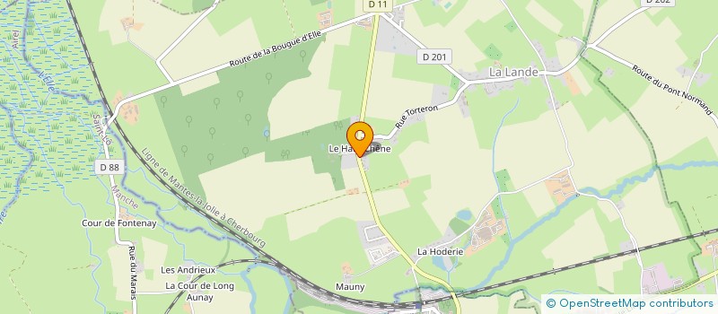 localisation de l'entreprise MADAME SANDRINE LECHEVALLIER  SAON