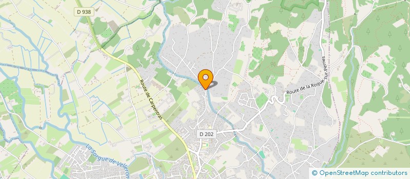 localisation de l'entreprise MADAME SANDRINE LECOMPTE  L'ISLE-SUR-LA-SORGUE