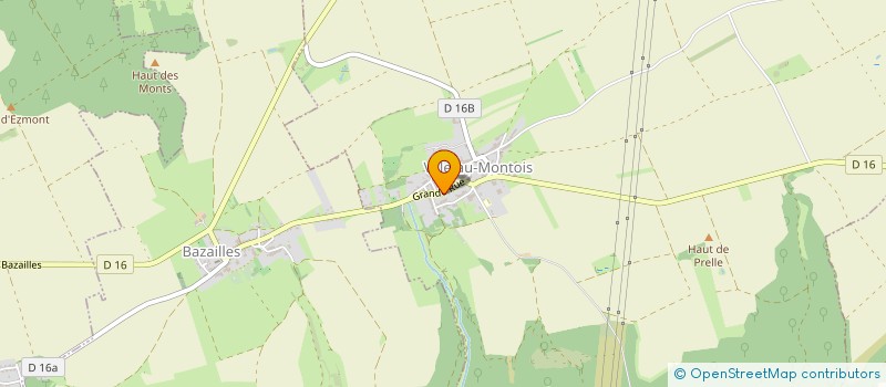 localisation de l'entreprise MADAME SANDRINE LECOMTE  SAINT-SUPPLET