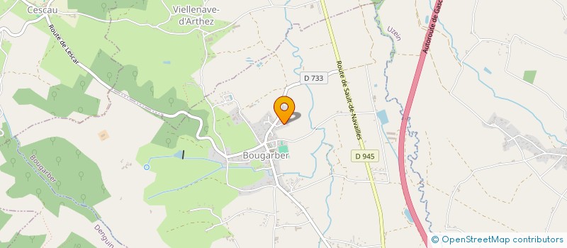 localisation de l'entreprise MADAME SANDRINE LECOQ  BOUGARBER