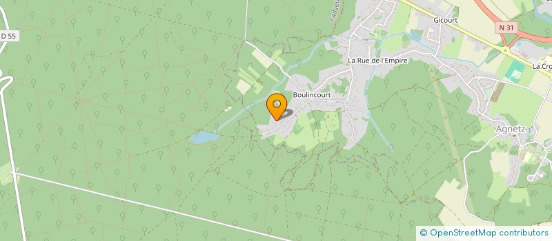 localisation de l'entreprise MADAME SANDRINE LEFEVRE  AGNETZ