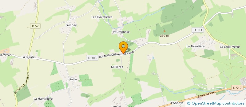 localisation de l'entreprise MADAME SANDRINE LEFEVRE  VALDALLIERE