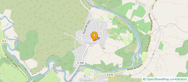 localisation de l'entreprise MADAME SANDRINE LEGRAND à CHAUZON