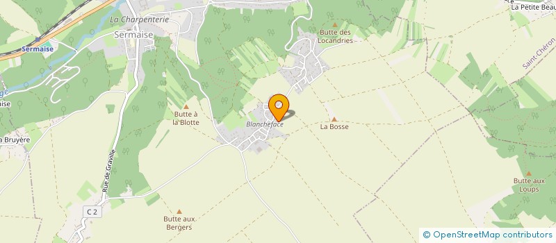 localisation de l'entreprise MADAME SANDRINE LEHOUX  SERMAISE