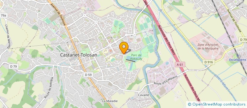localisation de l'entreprise MADAME SANDRINE LEJEUNE à CASTANET-TOLOSAN