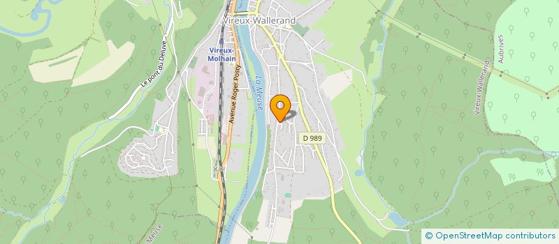 localisation de l'entreprise MADAME SANDRINE LEMAIRE  VIREUX-WALLERAND