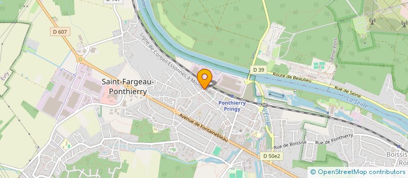 localisation de l'entreprise MADAME SANDRINE LEMARCHAND à SAINT-FARGEAU-PONTHIERRY