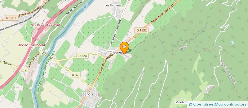 localisation de l'entreprise MADAME SANDRINE LEPLAN  MONTAGNE