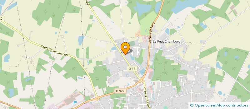 localisation de l'entreprise MADAME SANDRINE LESME à ROMORANTIN-LANTHENAY